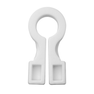 Kunststoff-Netzhalter für Tornetze Weiss